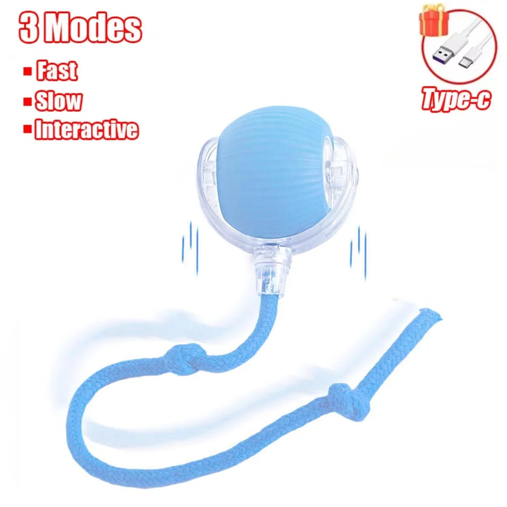 Cat Interactive Ball Smart Pet Cat Toys Indoor Automatic Rolling Magic Ball Electronic Interactive Cat Toy Cat Game Accessories
