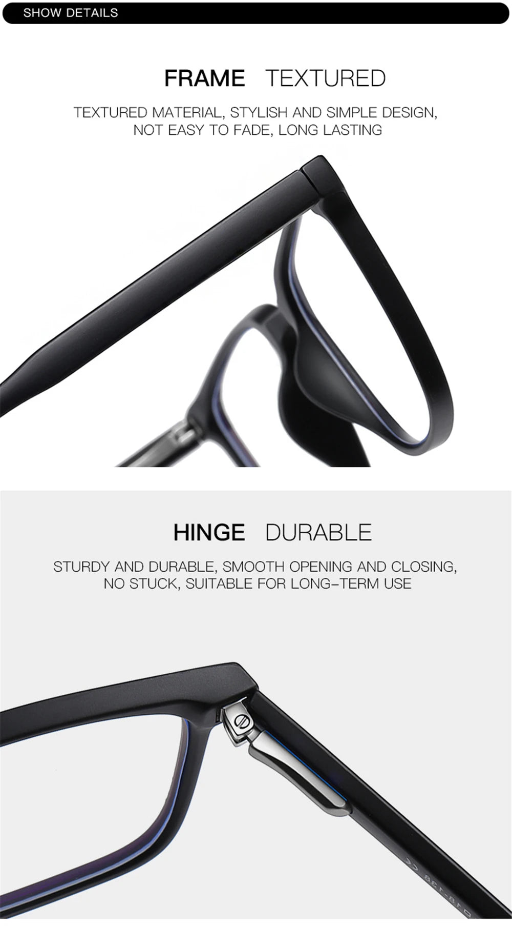 VIVIBEE Square Blue Light Blocking Men Glasses Gaming TR90 Matte Black Anti Ray Eyeglasses Computer Transparent Fashion Eyewear