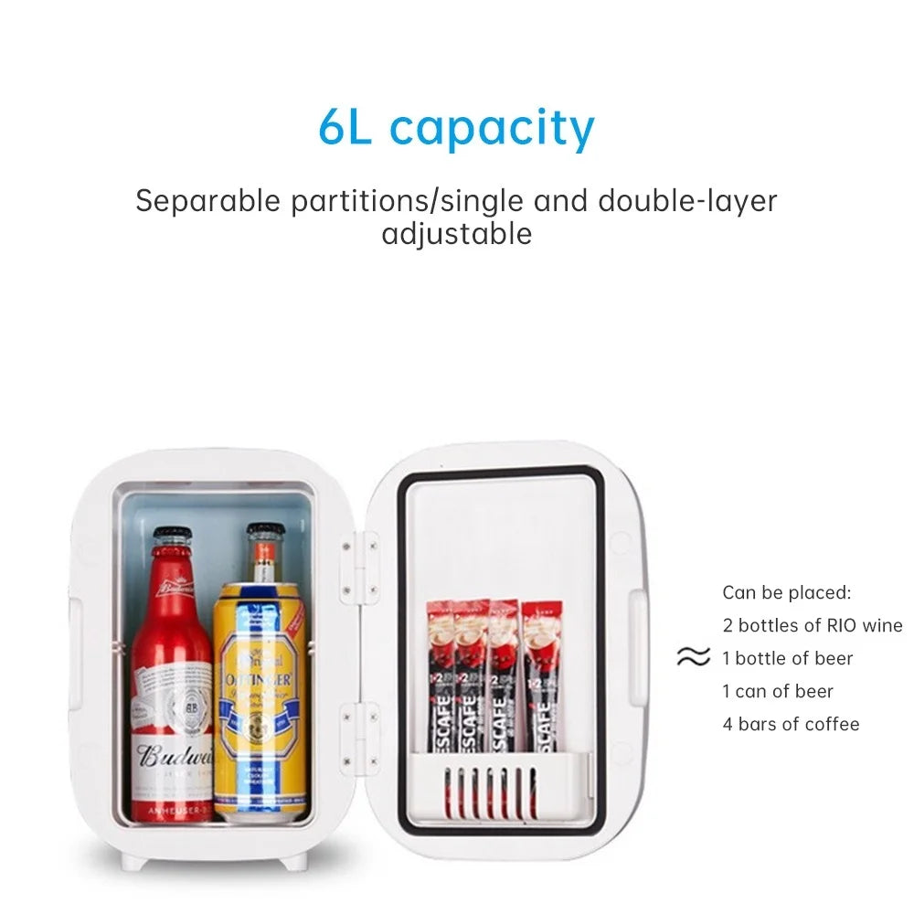 Cheap 6L Personal Custom Small Beauty Skin Care Makeup Cosmetic Refrigerator Mini Fridge For Cosmetic