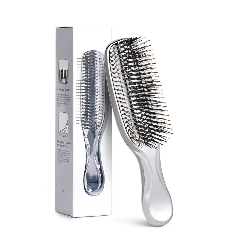 Japanese Premium Scalp Massage Brush Head Massager Detangling Hair Brush Wet Curly Hair Comb Shampoo Brush Barber Styling Tools