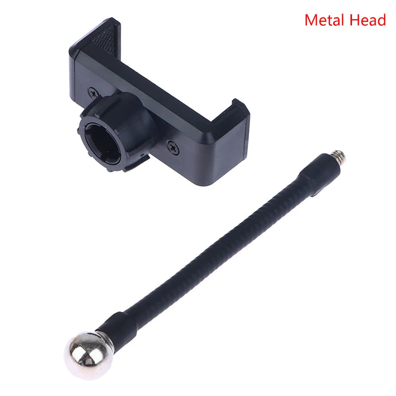 Flexible Hose Mobile Phone Clip Bracket Suitable For Smartphone Live Selfie Ring Light