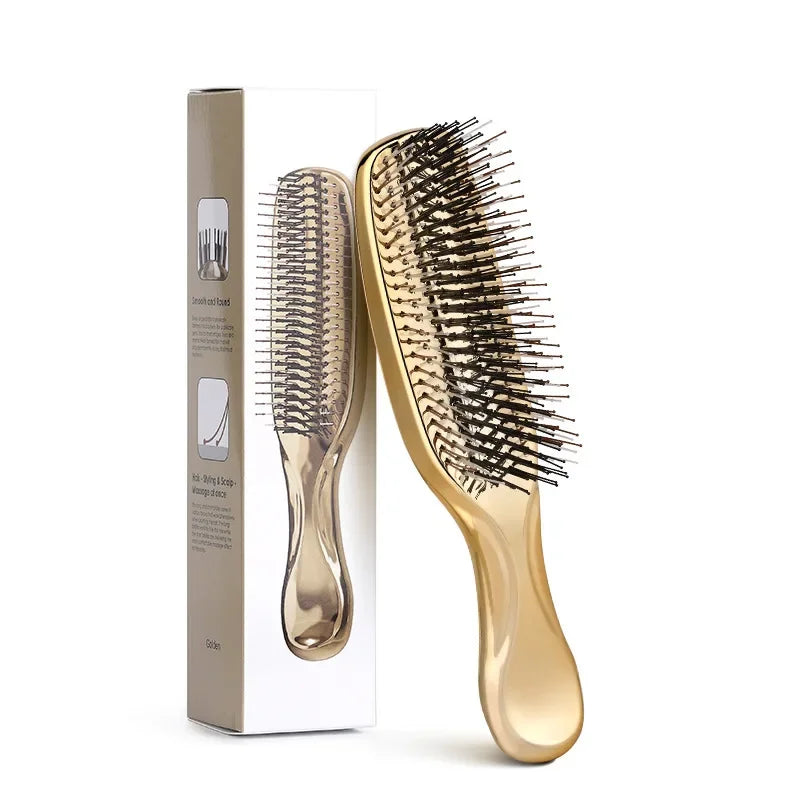 Japanese Premium Scalp Massage Brush Head Massager Detangling Hair Brush Wet Curly Hair Comb Shampoo Brush Barber Styling Tools