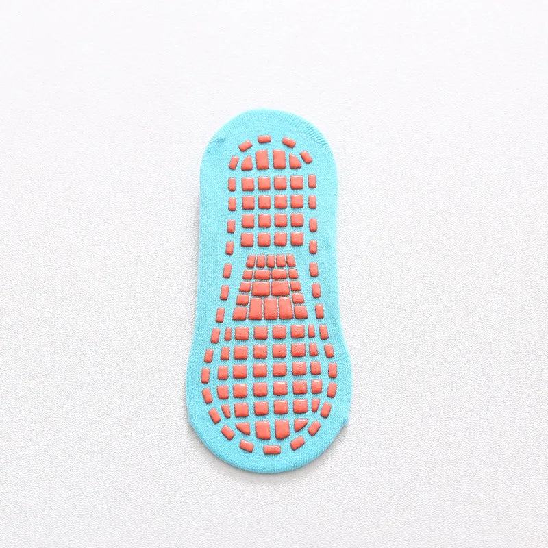 Kids Adults Anti-Slip Socks Parent-Child Trampoline Sock Cotton Socks Elasticity Sports Boys Girls Outside Children Socks
