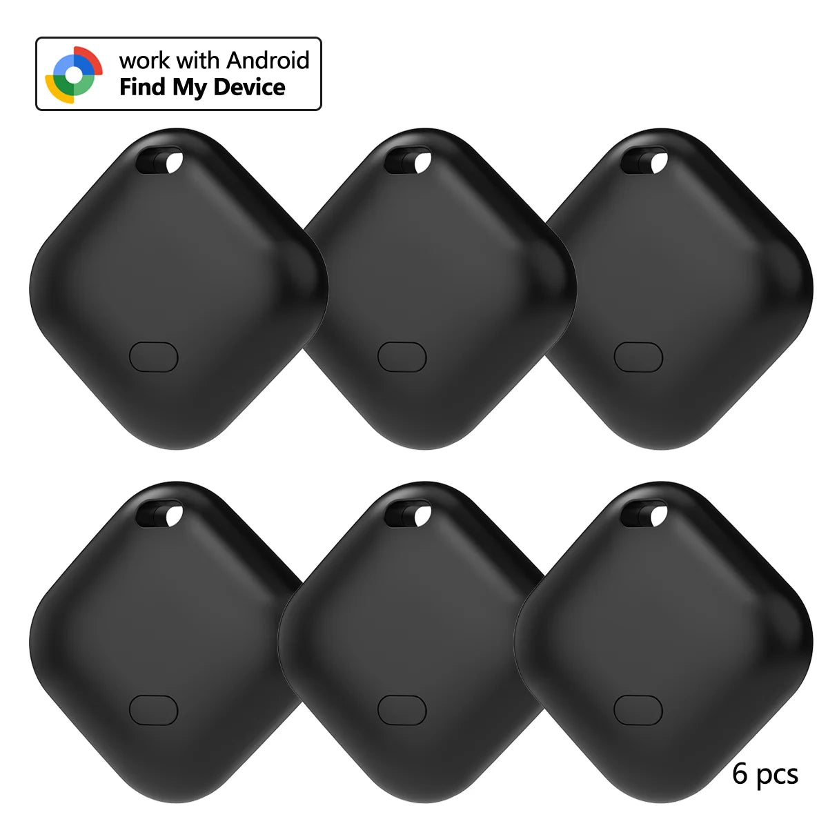 Smart Tracker Tag for Android device Google Find Hub App air tag Key Finder pet/bag tracker Google Certified Bluetooth Finder