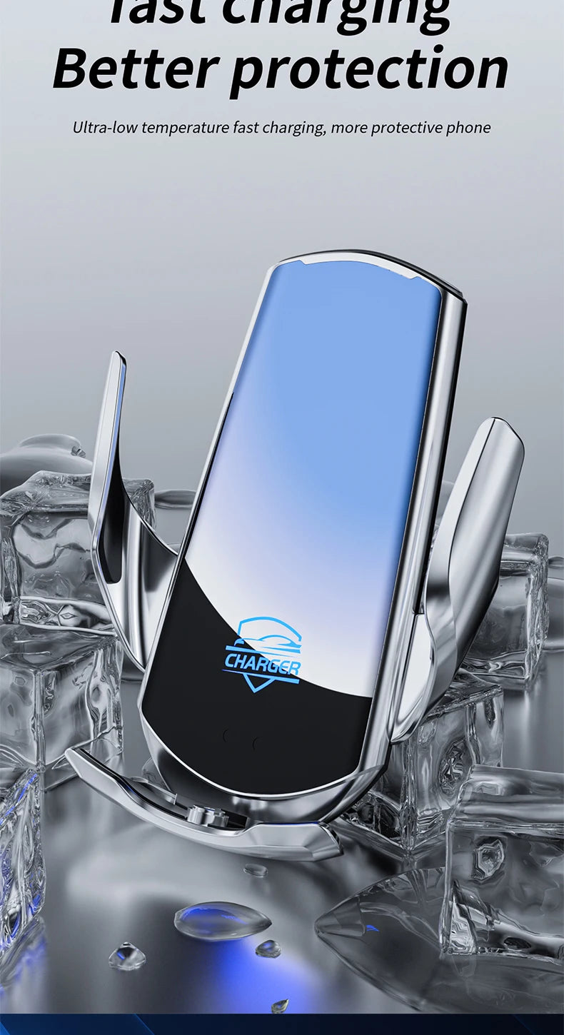 15W Car Wireless Charger Stand for iPhone 16 15 14 13 12 Pro Max Samsung 3 in 1 Magnetic Adapters Phone Fast Charging Chargers