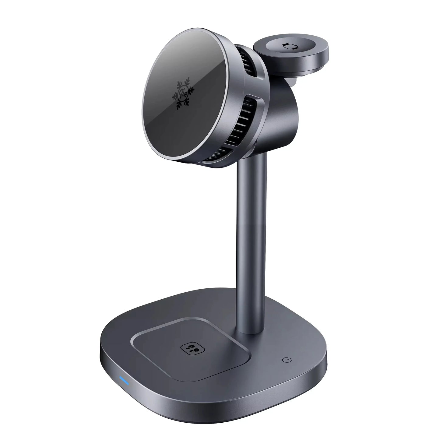 TEC Cooling Qi2 3 in 1 Magnetic Wireless Charger Stand 15W Fast Charging for Iphone 16 15 14pro Max, Airpods,iwatch Series