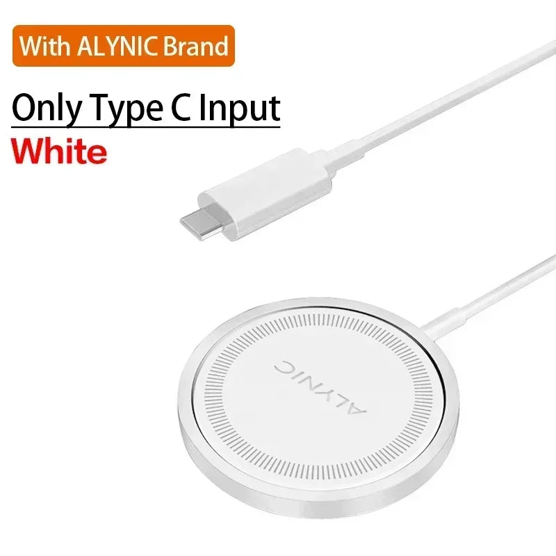 PD 30W Magnetic Wireless Charger Pad For Macsafe iPhone 16 15 14 13 12 Pro Max X XS XR 8 Plus USB C Fast Charging Dock Station