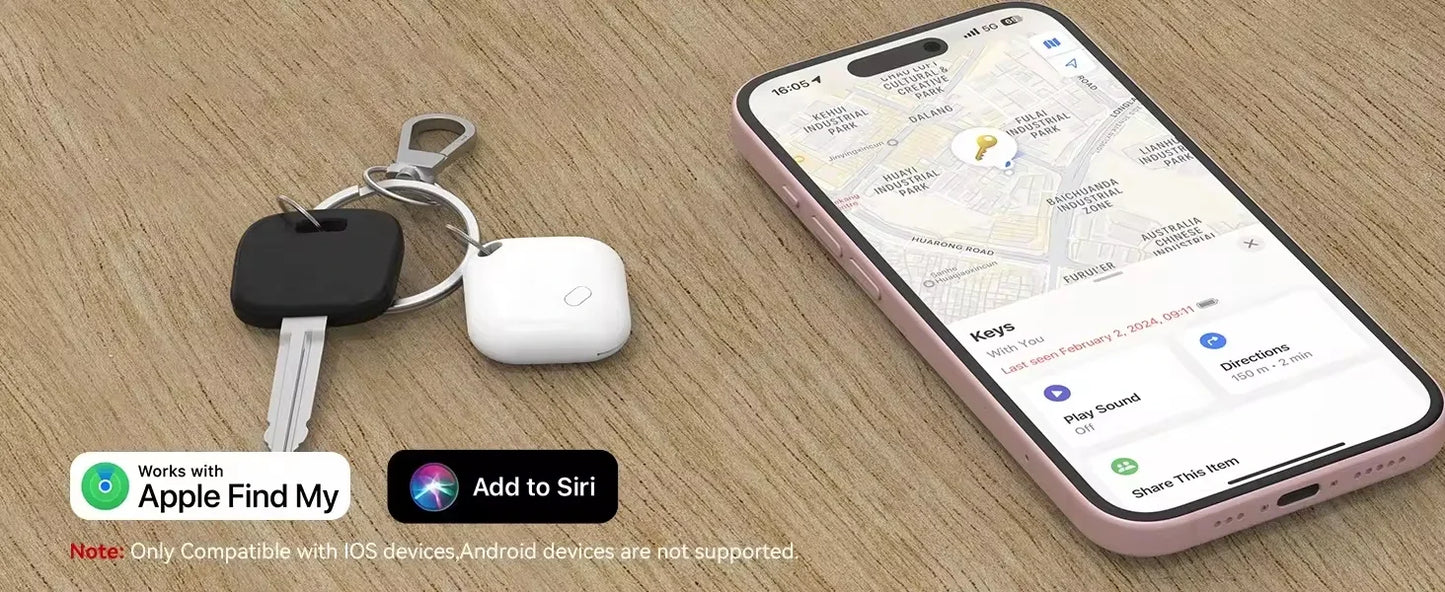 Smart Tracker For Find My APP Child/Pet Item Finder Key Anti-Lost Reminder Device MFI Rated Locator Smart Bluetooth gps Tracker