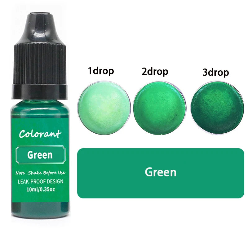 20 Colors Candle Dyes Pigment Aromatherapy Liquid Colorant Pigment DIY Candle Mold Soap Coloring Handmade Crafts Resin Pigment