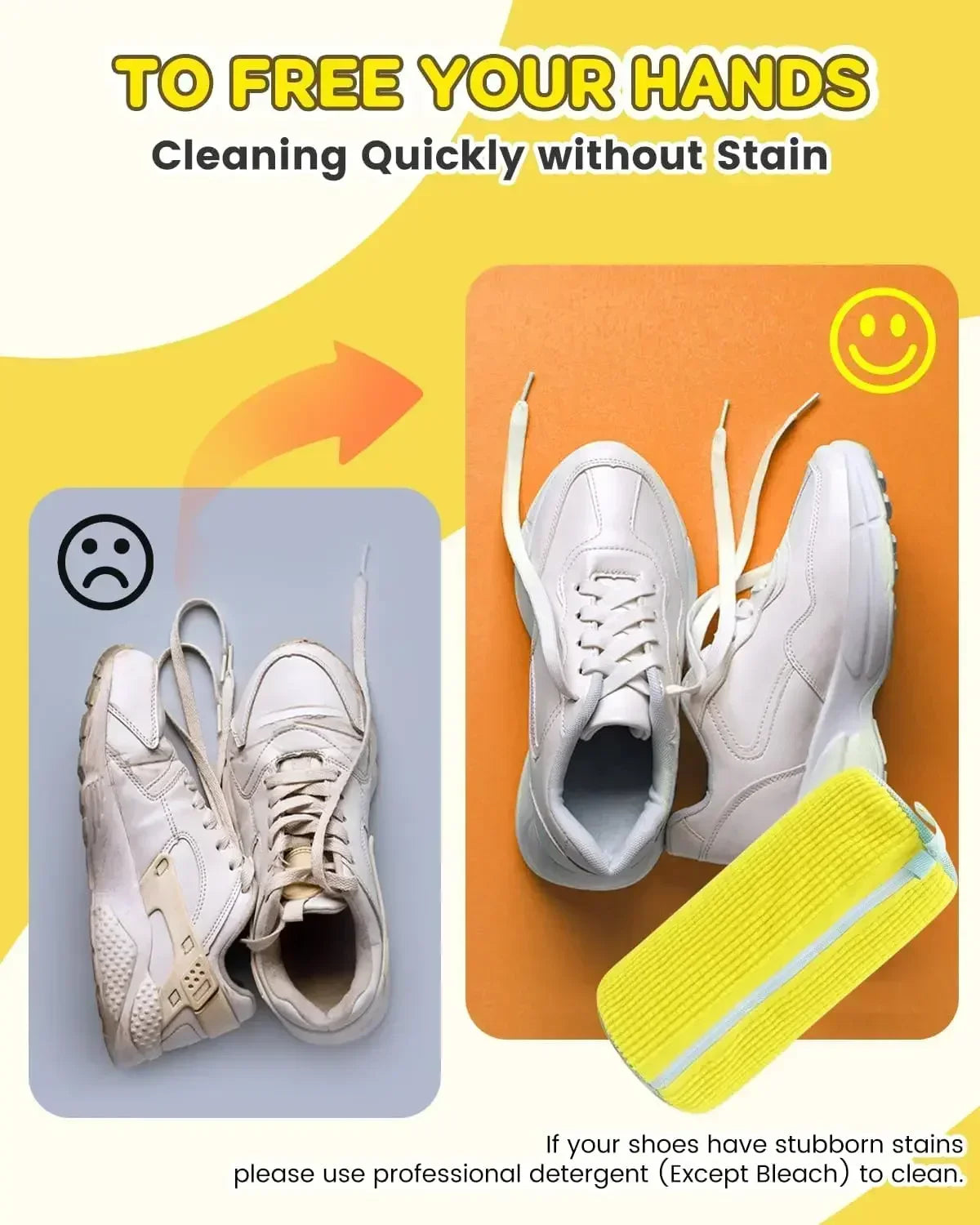 Washing Shoes Machine Bag Slippers Laundry Bag Net for Cleaning Shoes Washable Overshoes Sneakers Kit Soft Bristle Shoe Brush