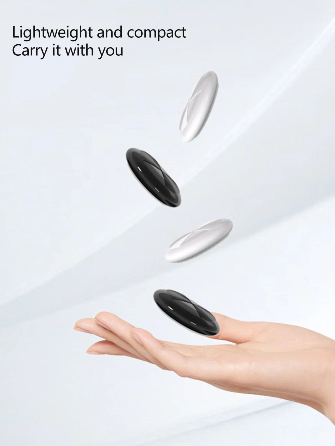 Mini GPS Tracker Smart Tag Compatible with iOS isearching Global Locator Anti-lost Finder for Car Pet Keys Wallet Suitcase iTag