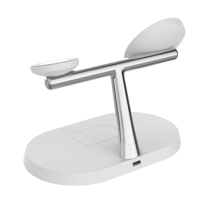 3 in 1 100W Magnetic Wireless Charger Stand For Magsafe iPhone 16 15 14 13 12 Apple Watch 8 7 Airpods Pro Fast Charging Station