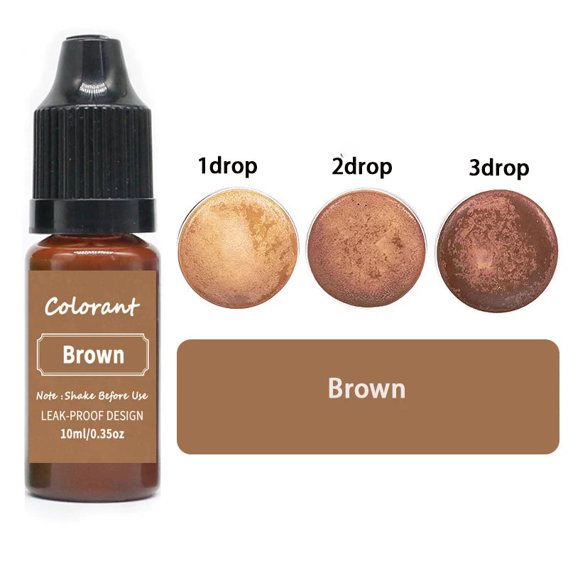 20 Colors Candle Dyes Pigment Aromatherapy Liquid Colorant Pigment DIY Candle Mold Soap Coloring Handmade Crafts Resin Pigment