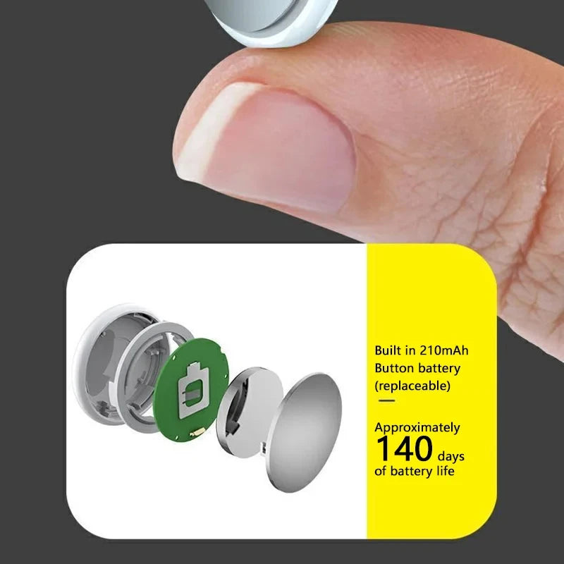 XIAOMI Mini Smart Anti-Lost Tracker Reminder For Pets Kids GPS Locator AntiLost Alarm Wallet Keychain Smart Tag Bluetooth Tracer