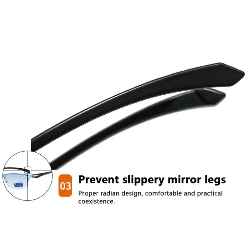 Hot Sales Smart Automatic Zoom Eyeglasses Anti-Blue Light Reading Glasses Men Women Optical Spectacle Computer Eyeglass