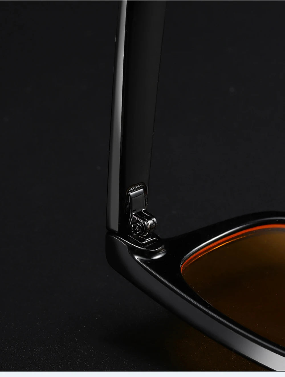 VIVIBEE Night Vision Blue Light Blocking Glasses Men Square Computer Eye Protection Eyeglasses Gaming Women Orange Eyewear
