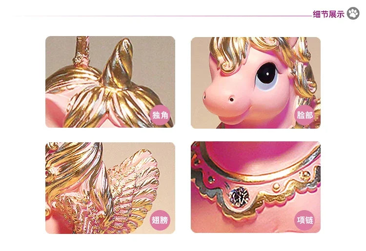 Little Unicorn Zodiac Candle Animal Children's Birthday Candle for Cake Decoration Unicorn Candle for Birthday Boys Kids Soy Wax