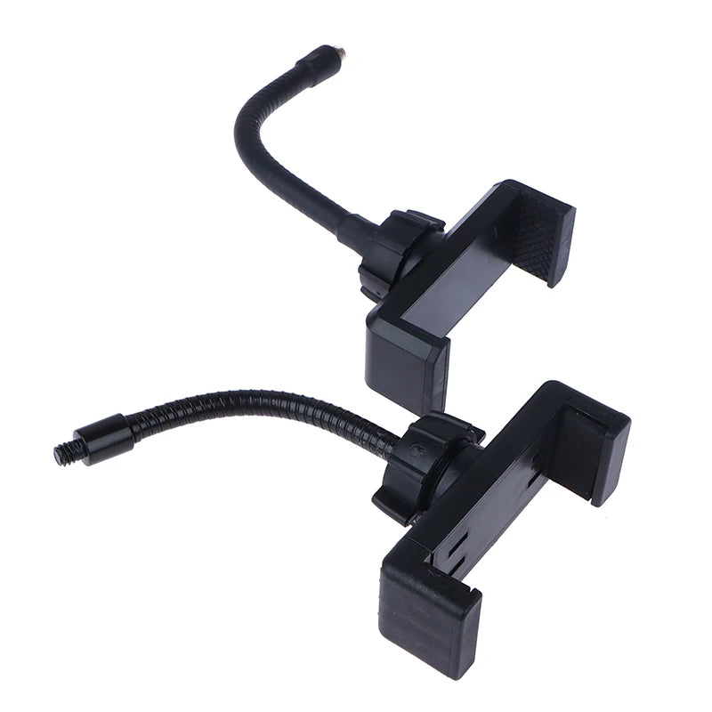 Flexible Hose Mobile Phone Clip Bracket Suitable For Smartphone Live Selfie Ring Light
