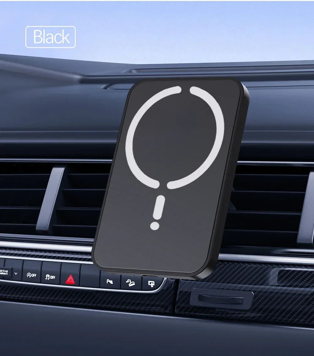 30W Magnetic Car Wireless Charger Sucker For Magsafe iPhone 12 13 14 15 16 Pro Max Air Vent Phone Holder Stand Fast Car Charging