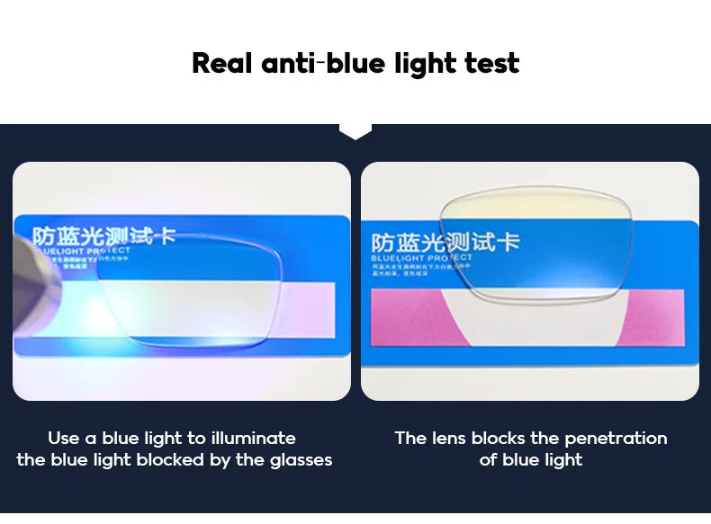 XJiea 2024 Photochromic Anti-blue Light Glasses Men Fashion Rectangle Semi Rimless Eyewear For Women Office Computer Goggle