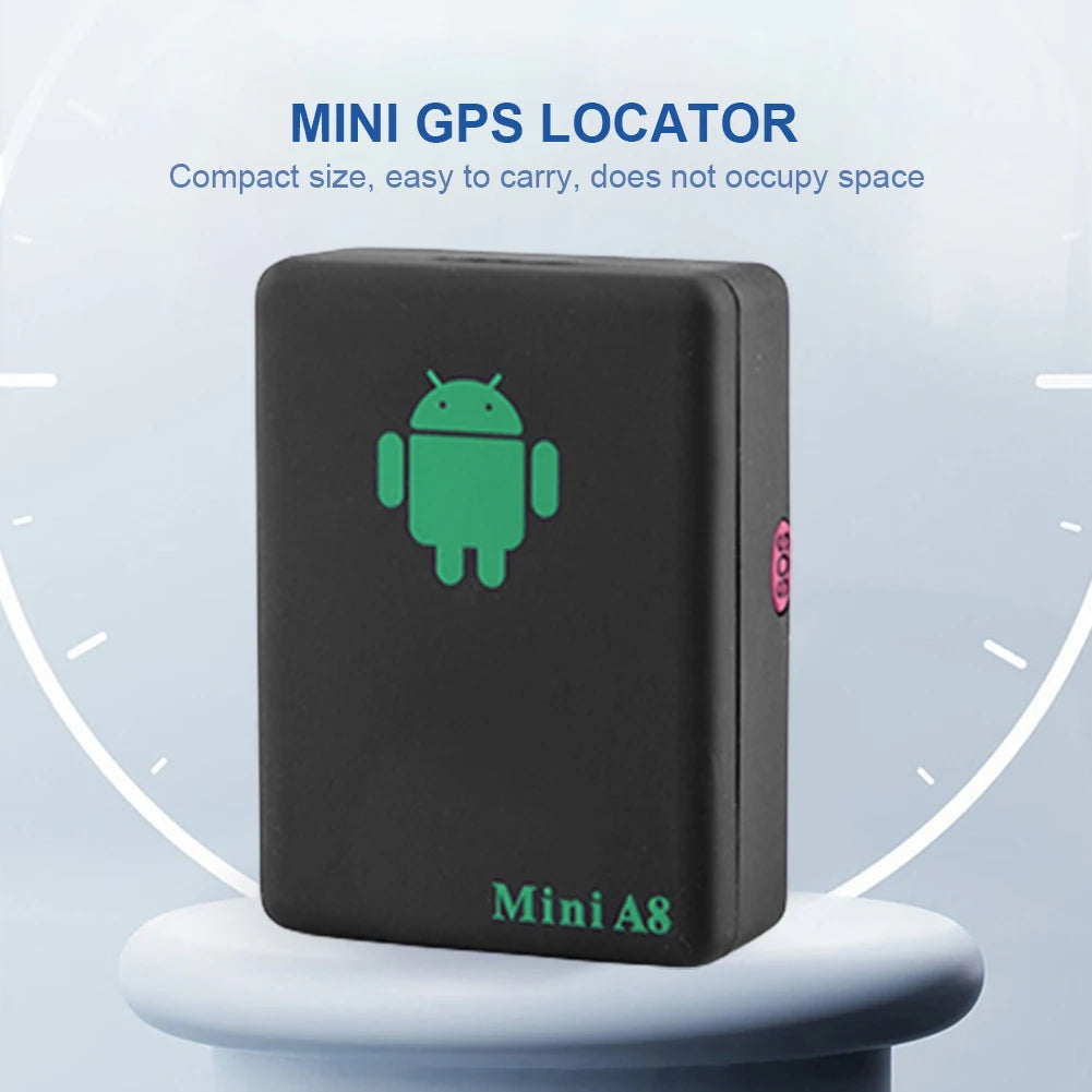 A8 Mini GPS Tracker Car Real Time Tracking Anti-Lost Key Wallet Tracking Finder Device GSM GPRS Online Free Website APP Accessor