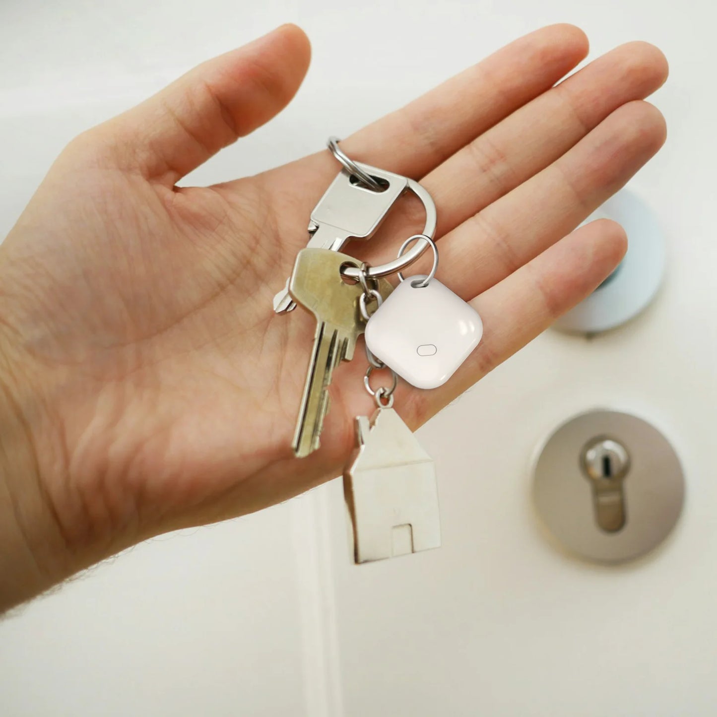 Smart Tracker Tag for Android device Google Find Hub App air tag Key Finder pet/bag tracker Google Certified Bluetooth Finder