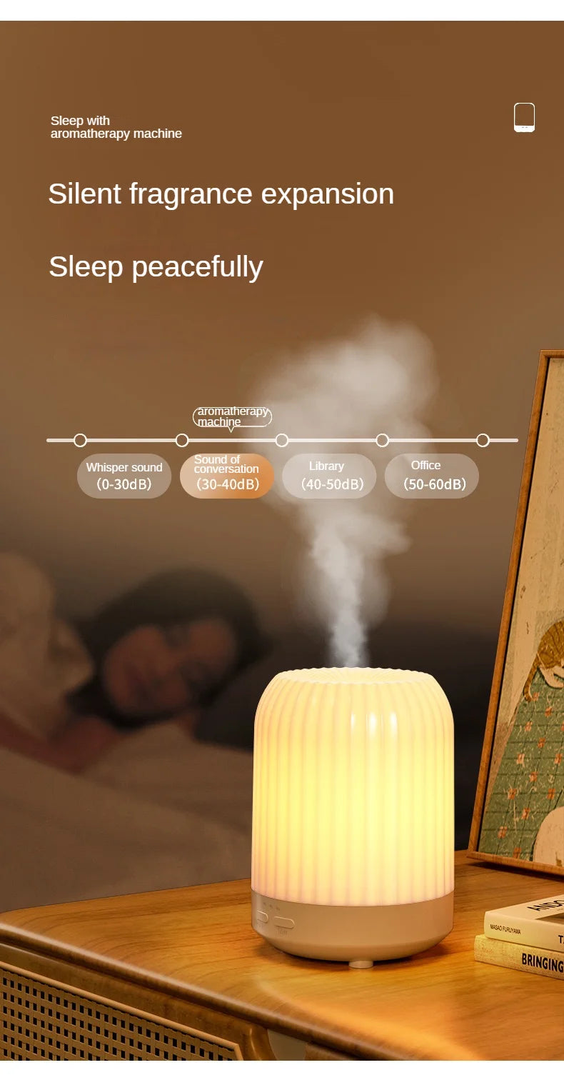 Home Essential oil Aromatherapy Machine Automatic Perfume Machine Bedroom Diffuser With Night Light Humidifier