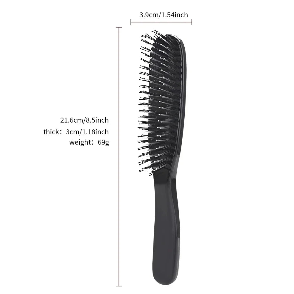 Japanese Premium Scalp Massage Brush Head Massager Detangling Hair Brush Wet Curly Hair Comb Shampoo Brush Barber Styling Tools