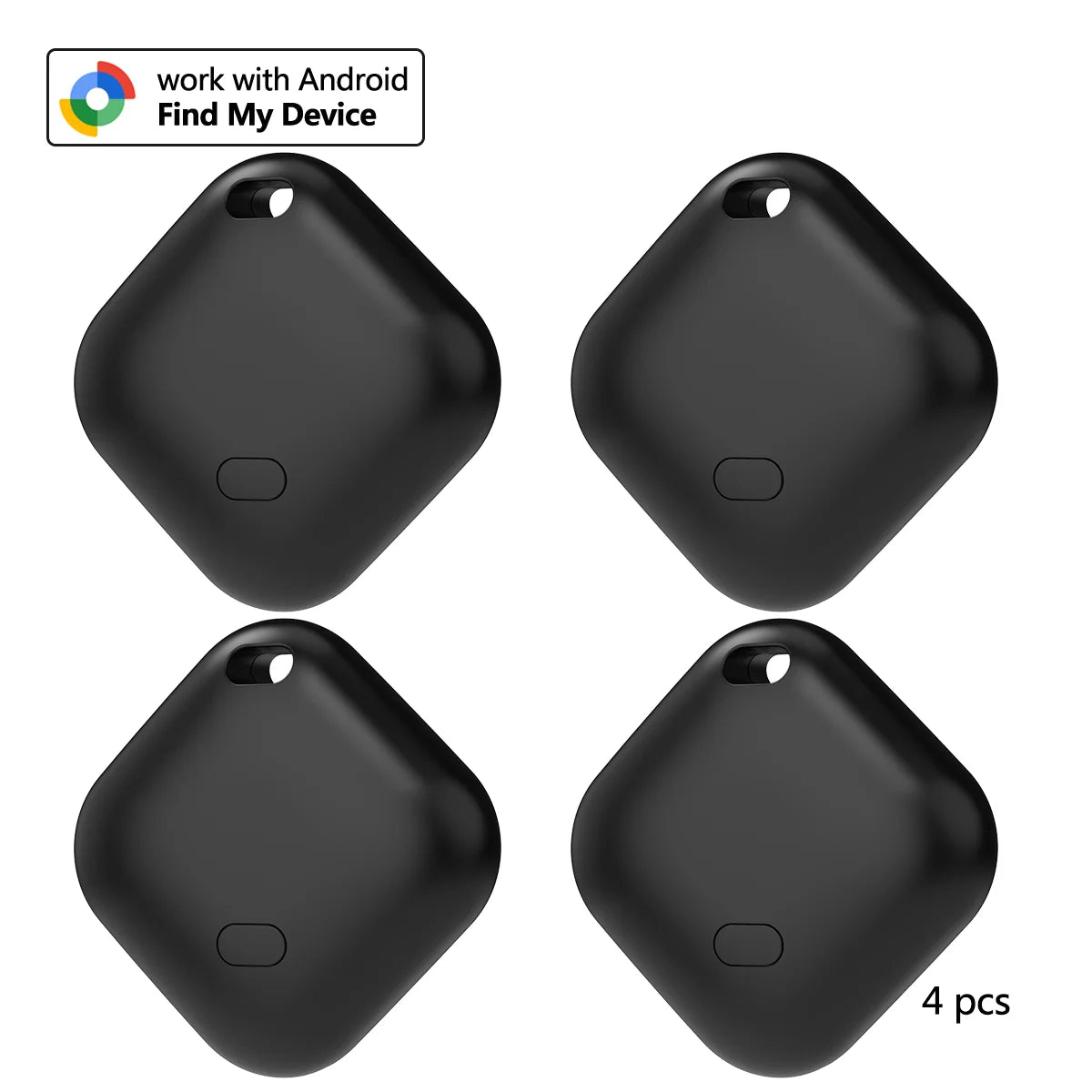 Smart Tracker Tag for Android device Google Find Hub App air tag Key Finder pet/bag tracker Google Certified Bluetooth Finder
