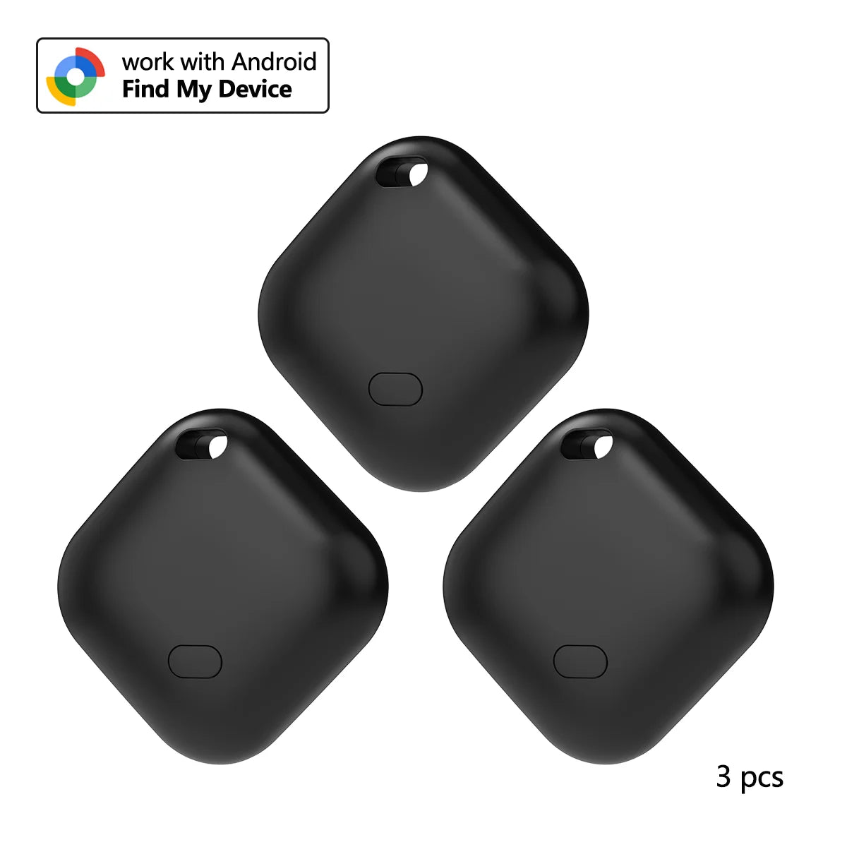 Smart Tracker Tag for Android device Google Find Hub App air tag Key Finder pet/bag tracker Google Certified Bluetooth Finder