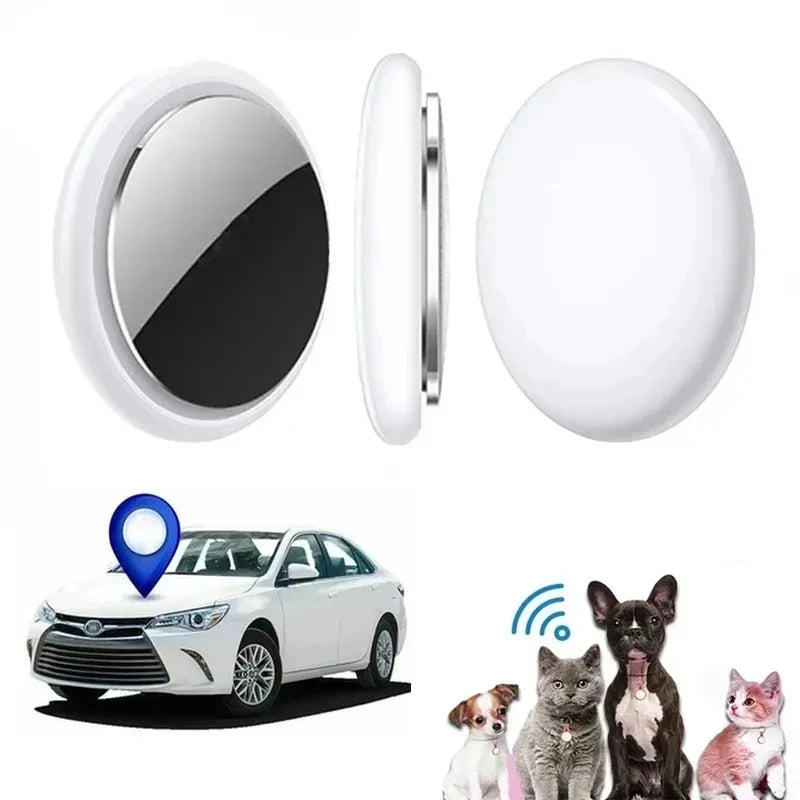 Mini GPS Tracker Smart Tag Compatible with iOS isearching Global Locator Anti-lost Finder for Car Pet Keys Wallet Suitcase iTag