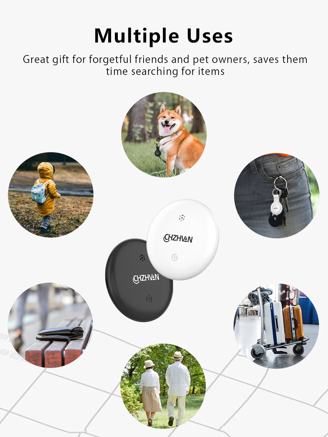 Mini Tracker for only Android Key Finder bike Bag Lost Tracker Smart Bluetooth airtag tracker work with Google Find Hub APP