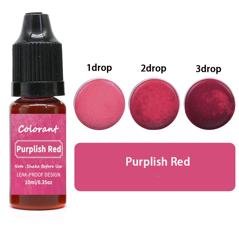 20 Colors Candle Dyes Pigment Aromatherapy Liquid Colorant Pigment DIY Candle Mold Soap Coloring Handmade Crafts Resin Pigment
