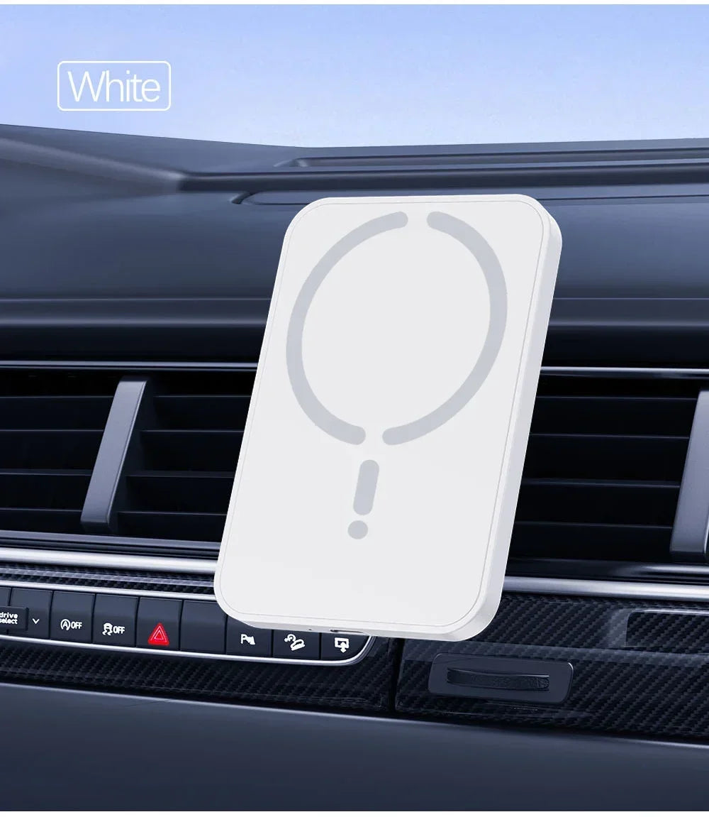 30W Magnetic Car Wireless Charger Sucker For Magsafe iPhone 12 13 14 15 16 Pro Max Air Vent Phone Holder Stand Fast Car Charging