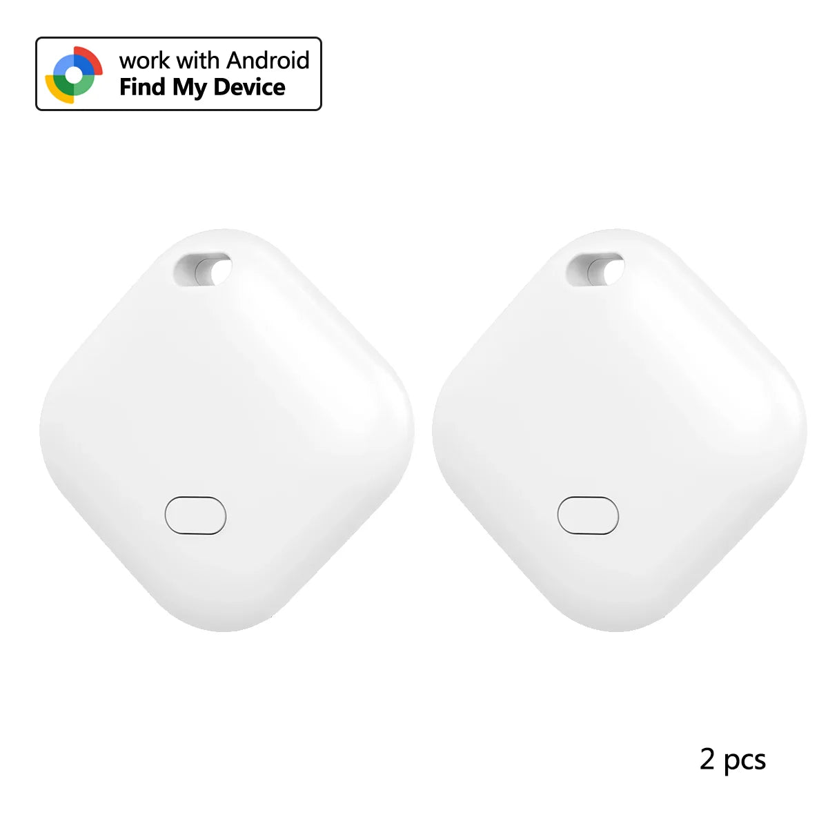 Smart Tracker Tag for Android device Google Find Hub App air tag Key Finder pet/bag tracker Google Certified Bluetooth Finder