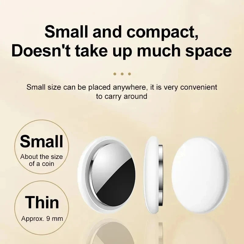 Mini GPS Tracker Smart Tag Compatible with iOS isearching Global Locator Anti-lost Finder for Car Pet Keys Wallet Suitcase iTag
