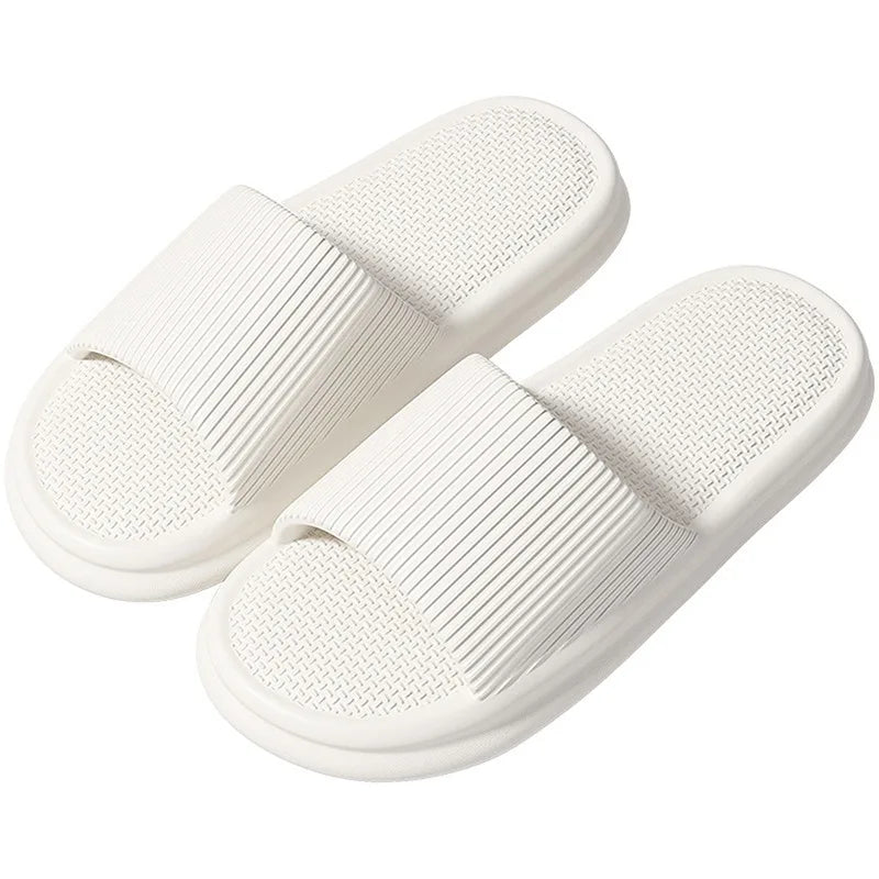 2025 Summer Women's Solid Color Casual Simple Slipper, EVA Material, Comfortable Indoor/Outdoor Dual-use, Anti-Slip Design.