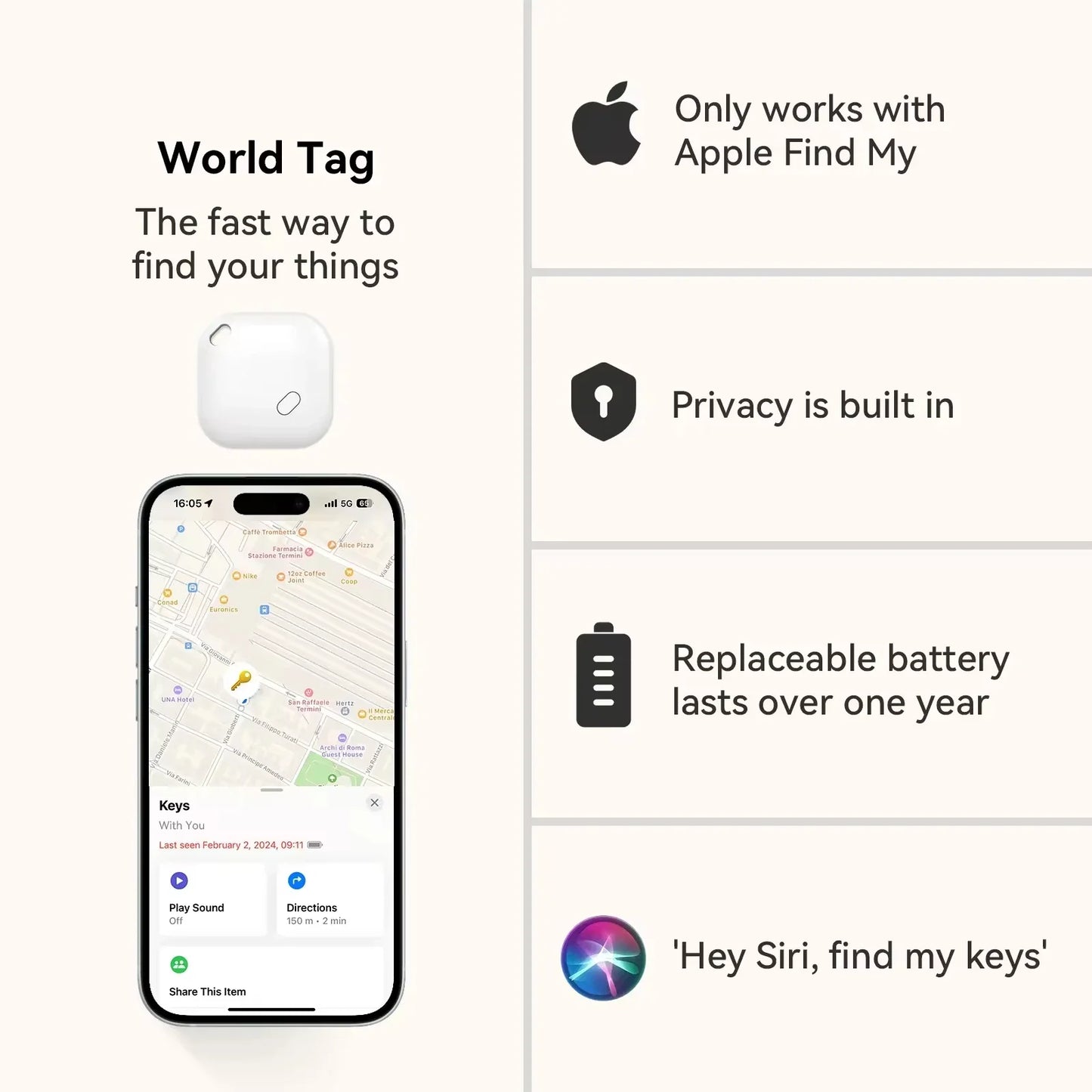 Smart Tracker For Find My APP Child/Pet Item Finder Key Anti-Lost Reminder Device MFI Rated Locator Smart Bluetooth gps Tracker