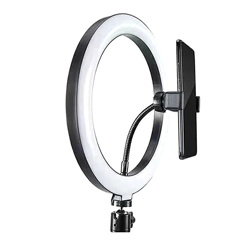 Flexible Hose Mobile Phone Clip Bracket Suitable For Smartphone Live Selfie Ring Light