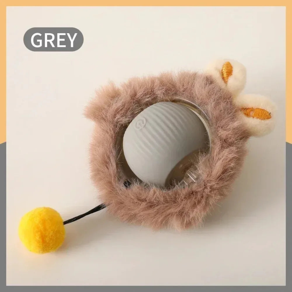 Cat Interactive Ball Smart Pet Cat Toys Indoor Automatic Rolling Magic Ball Electronic Interactive Cat Toy Cat Game Accessories