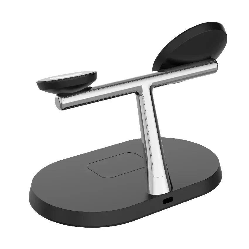 3 in 1 100W Magnetic Wireless Charger Stand For Magsafe iPhone 16 15 14 13 12 Apple Watch 8 7 Airpods Pro Fast Charging Station