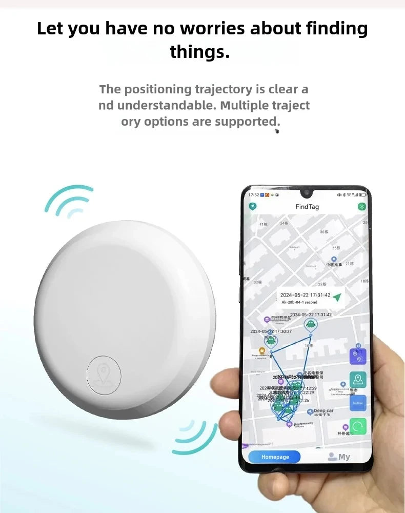 XIAOMI Mini Smart Anti-Lost Tracker Reminder For Pets Kids GPS Locator AntiLost Alarm Wallet Keychain Smart Tag Bluetooth Tracer