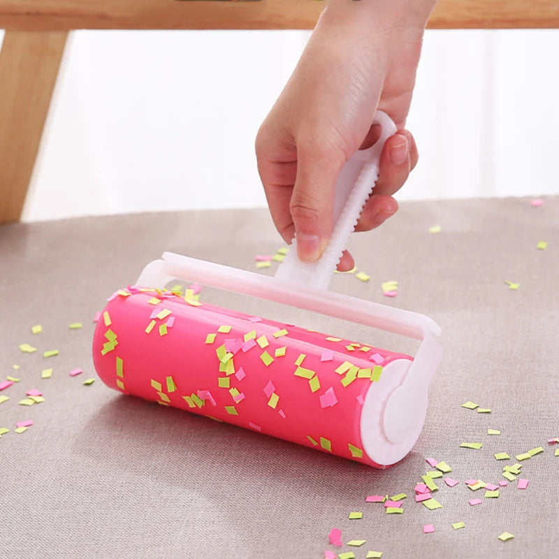 Large High quality New Washable Reusable Clothes Hair Pet Hair Sticky Roller Household Cleaning Portable Hair Remover Rolle