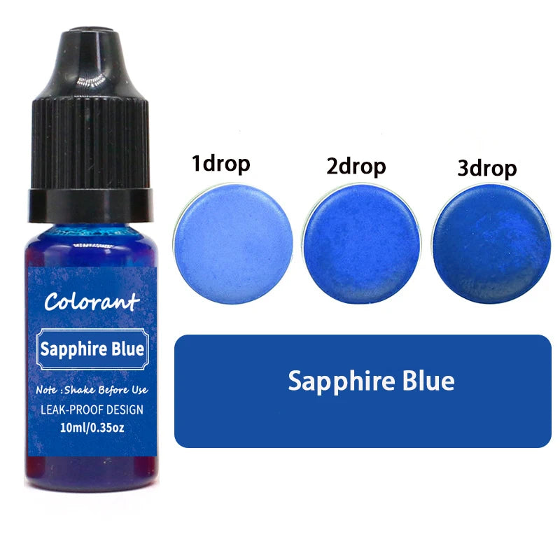 20 Colors Candle Dyes Pigment Aromatherapy Liquid Colorant Pigment DIY Candle Mold Soap Coloring Handmade Crafts Resin Pigment