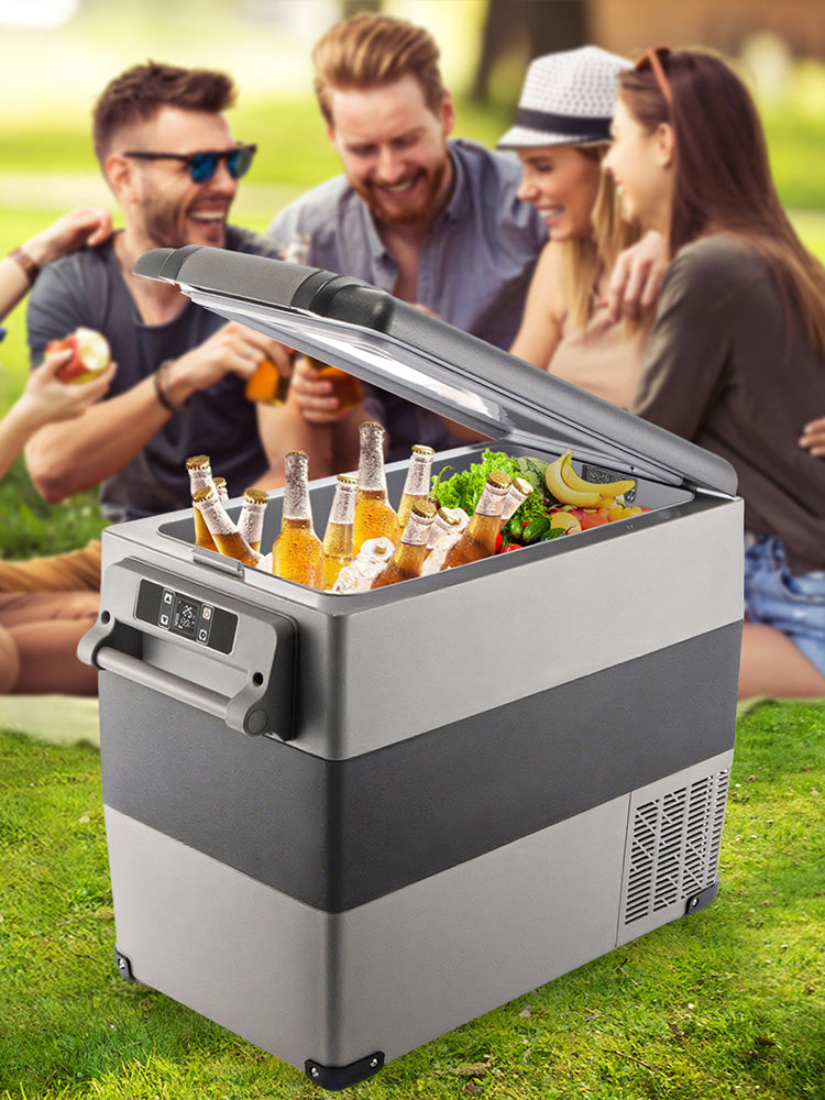 SucceBuy 20L22L35L45L55L Car Refrigerator Mini Fridge Freezer Portable Compressor Cooler 12/24V DC 110-240V Ice Box for Camping
