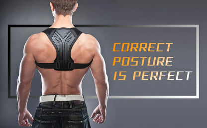 LOOGDEEL Posture Corrector Back Brace Adjustable Posture Brace for Upper Back Shoulder Back Pain Relief Trainer Spine Support