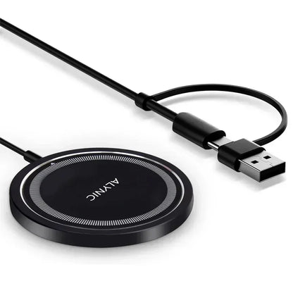 PD 30W Magnetic Wireless Charger Pad For Macsafe iPhone 16 15 14 13 12 Pro Max X XS XR 8 Plus USB C Fast Charging Dock Station