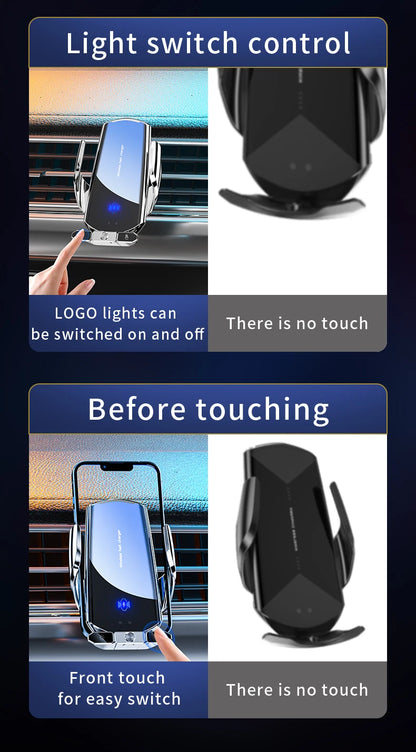15W Car Wireless Charger Stand for iPhone 16 15 14 13 12 Pro Max Samsung 3 in 1 Magnetic Adapters Phone  Fast Charging Chargers