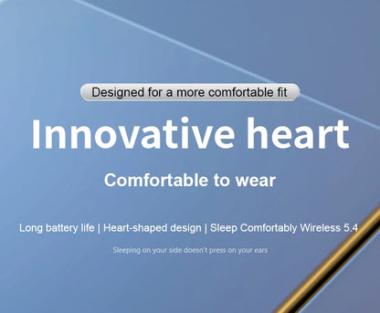 SK28 Ultra-thin Sleeping Headphones 5.4 Wireless Bluetooth Headset Invisible Earbuds Hidden In Ear Sports Earphones Waterproof