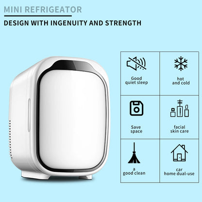 Cheap 6L Personal Custom Small Beauty Skin Care Makeup Cosmetic Refrigerator Mini Fridge For Cosmetic
